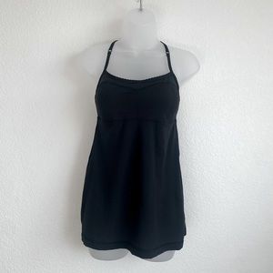 Black Lululemon tank top